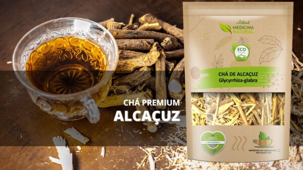 Chá de Alcaçuz - Glycyrrhiza glabra - Medicina Natural