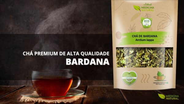 Chá de Bardana - Arctium lappa - Medicina Natural