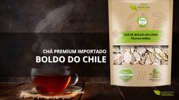 Chá de Boldo do Chile - Peumus boldus - Medicina Natural