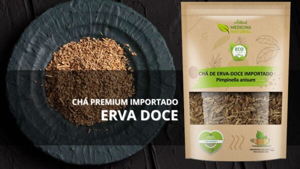 Chá de Erva Doce - Pimpinella anisum -Medicina Natural