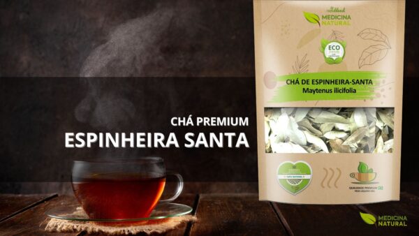 Chá de Espinheira Santa - Maytenus ilicifolia - Medicina Natural
