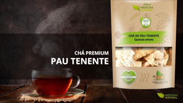 Chá de Pau Tenente - Quassia amara - Medicina Natural