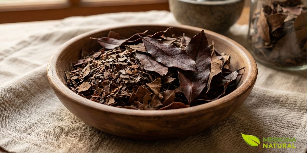 A secagem correta das folhas de crajiru preserva os compostos bioativos por meses. O processo deve ser feito à sombra, em local ventilado, evitando exposição direta ao sol que pode degradar as antocianinas e reduzir a eficácia medicinal.