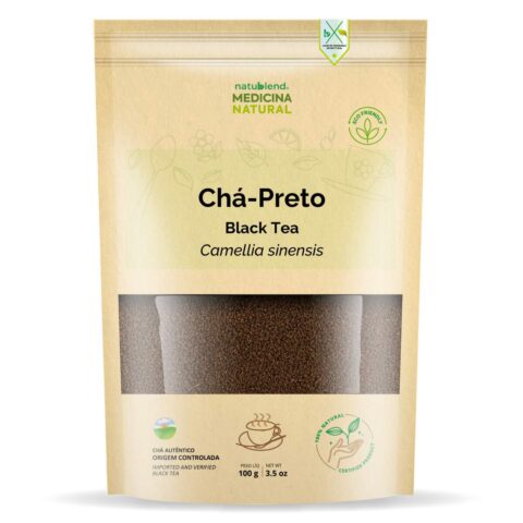 Chá Preto Importado - Autêntico e de Origem Controlada - 100g