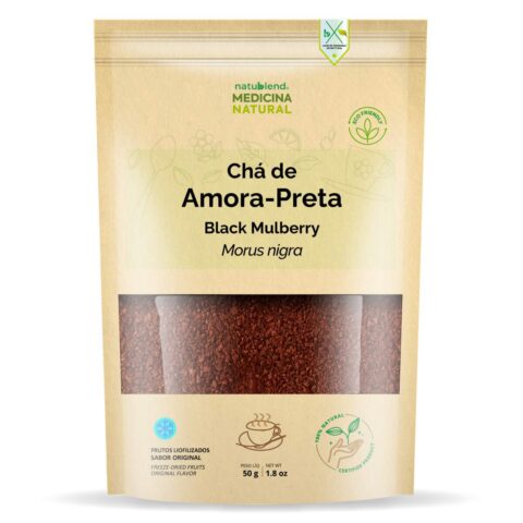 Chá de Amora - Frutos Liofilizados em Grânulos - 50g
