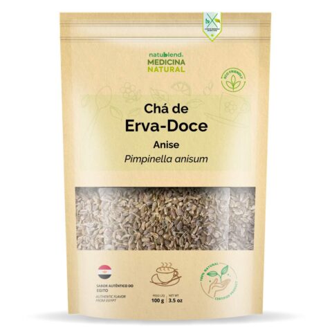 Chá de Erva Doce - Importado do Egito - Frutos Selecionados - 100g