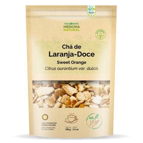 Chá de Laranja Doce - Cascas Desidratadas - 100g