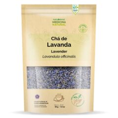 Chá de Lavanda Importado - Alfazema Azul - Flores Selecionadas - 50g