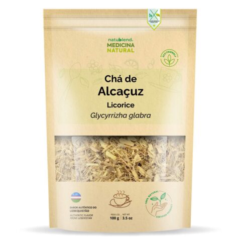 Chá de Alcaçuz Autêntico - Importado do Uzbequistão - 100g