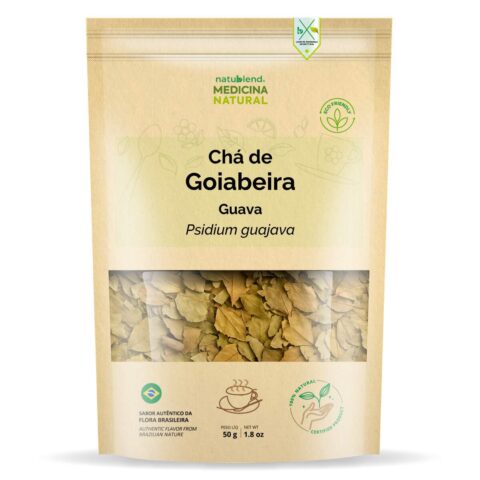 Chá de Goiabeira - Folhas Selecionadas - 50g
