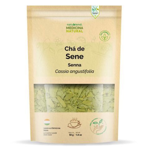Chá de Sene - Importado da Índia - Folhas Selecionadas - 50g