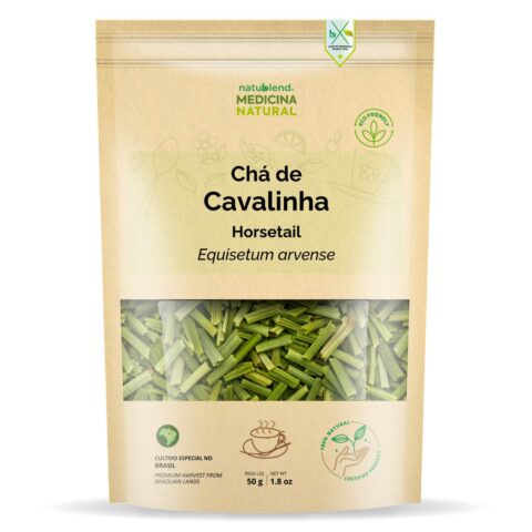 Chá de Cavalinha - Aroma Suave e Perfil Vegetal - Folhas Selecionadas - 50g