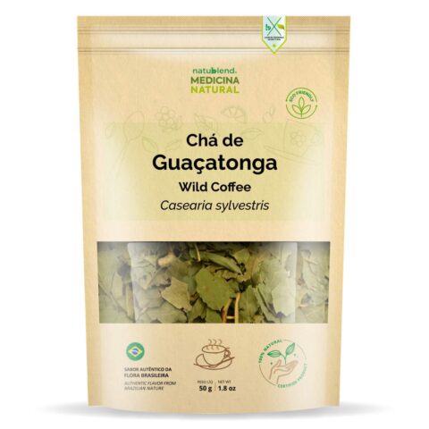 Chá de Guaçatonga - Folhas Selecionadas - Aroma Fresco e Suave - 50g