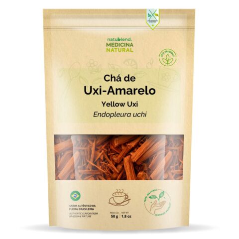 Chá de Uxi Amarelo - Nativa da Amazônia - Perfil Aromático Amadeirado - 50g