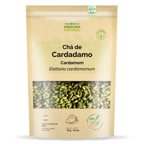 Cardamomo - Importado da Índia - Vagens Inteiras Selecionadas - 25g