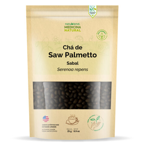 Chá de Saw Palmetto Importado dos Estados Unidos - 25g