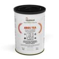 ARES TEA - Infusão Para Vigor e Vitalidade. Um Blend Que Inspira Equilíbrio e Força em Cada Gole  - Lata - 50g