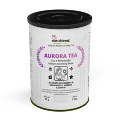 AURORA TEA - Infusão Antioxidante e Floral Leve Para Quem Busca Beleza, Bem-Estar e Frescor  - Lata - 50g