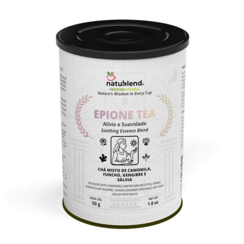 EPIONE TEA - Infusão Reconfortante para Conforto Diário e Pausas Restauradoras - Lata - 50g