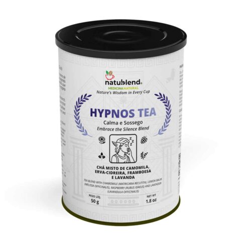 HYPNOS TEA - Infusão Para Noites Relaxantes e Momentos de Tranquilidade Profunda - Lata - 50g