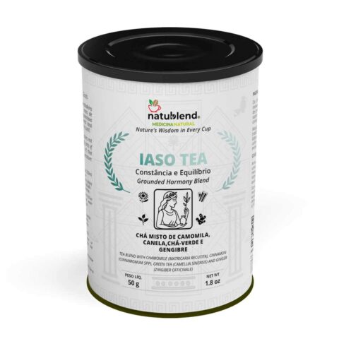 IASO TEA - Infusão Aromática e Equilibrada Para o Bem-Estar Diário - Lata - 50g