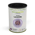 Chá de Lavanda em Lata Premium | Flor Aromática com Óleos Preservados